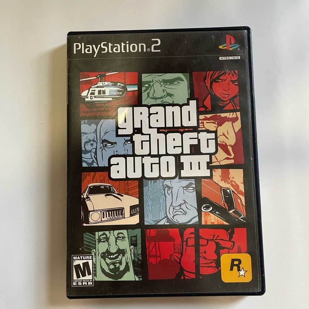 Sony PlayStation 2 Grand Theft Auto III Black Edition